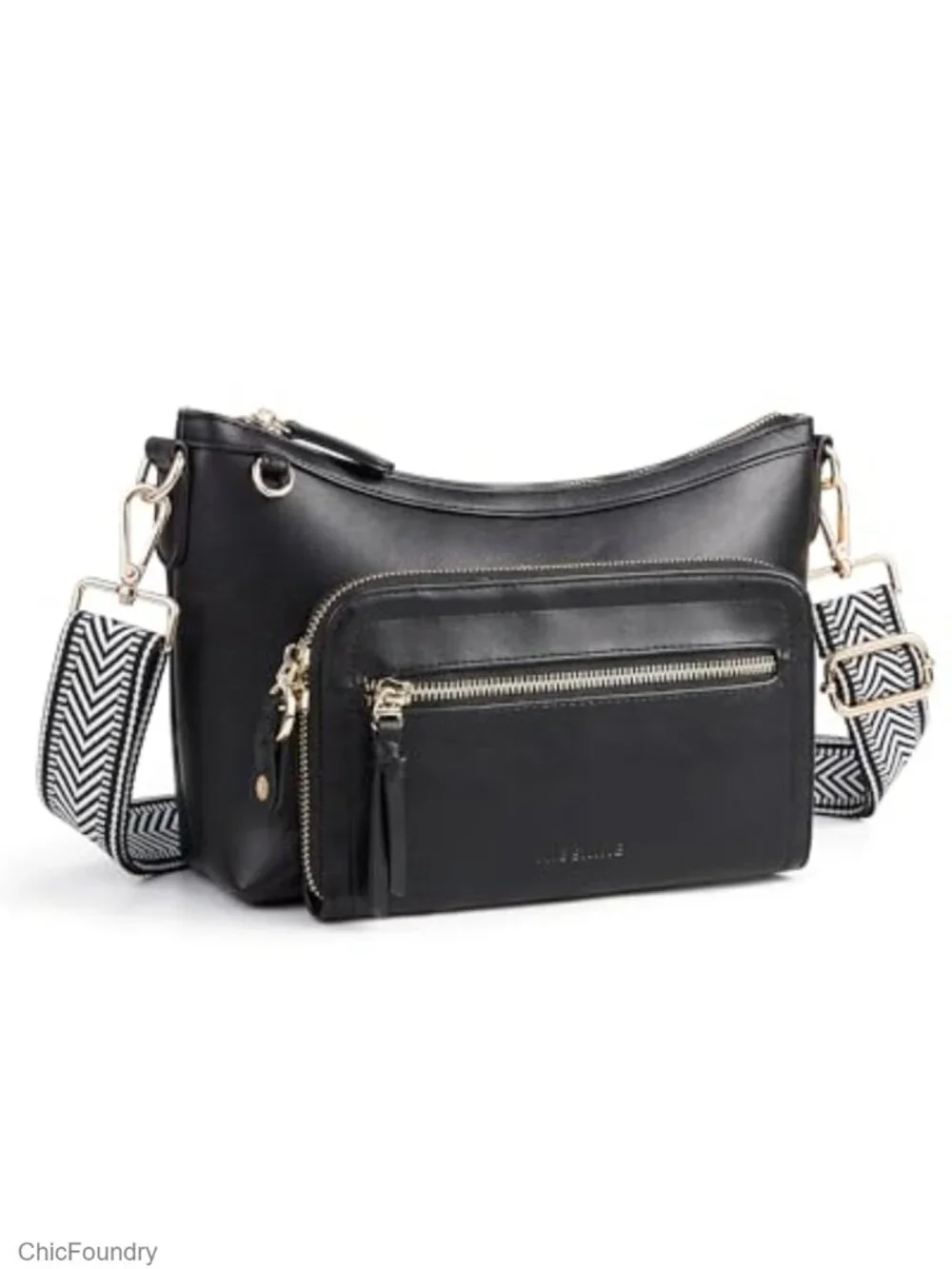 PU Leather Crossbody Bag with RFID Blocking, Medium Travel Purse